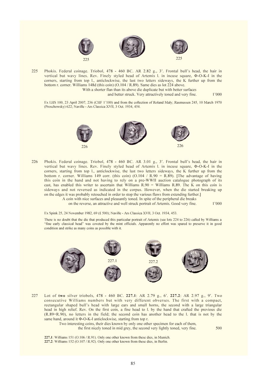 Numismatica Ars Classica Auction 55 (2010) page 86