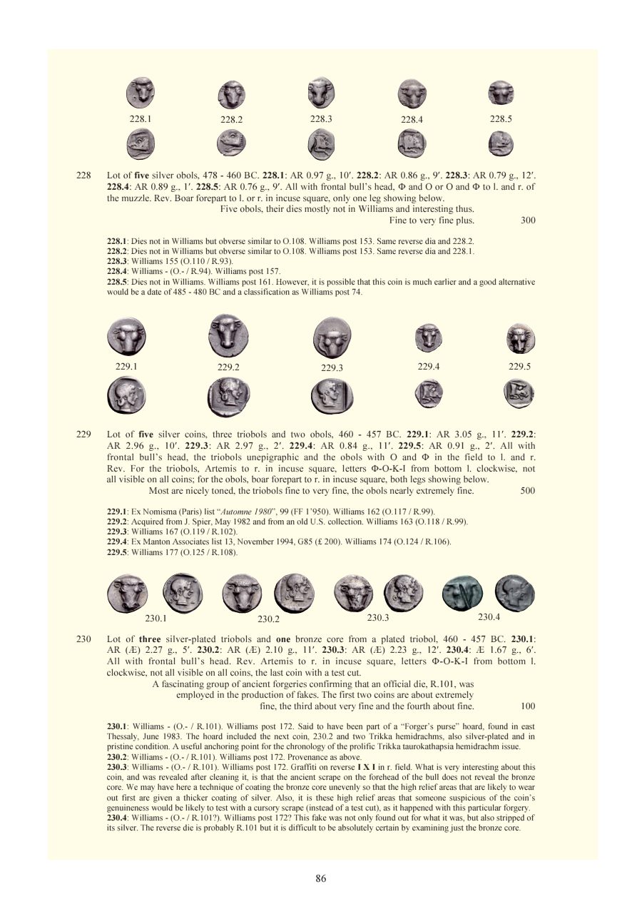 Numismatica Ars Classica Auction 55 (2010) page 87