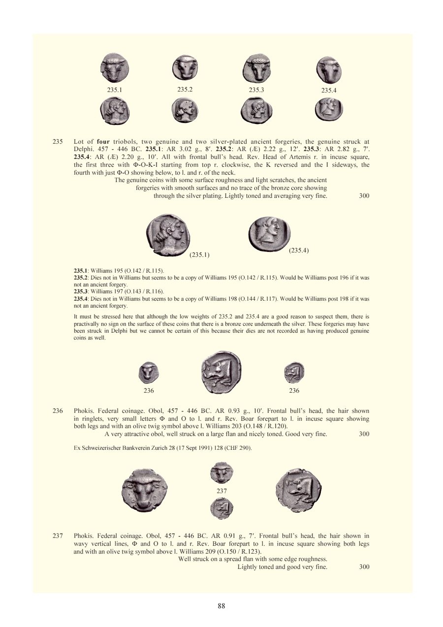 Numismatica Ars Classica Auction 55 (2010) page 89