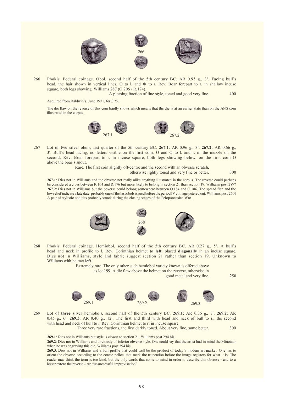 Numismatica Ars Classica Auction 55 (2010) page 99