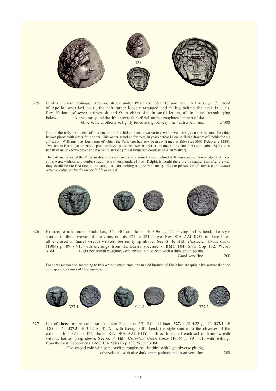 Numismatica Ars Classica Auction 55 (2010) page 118