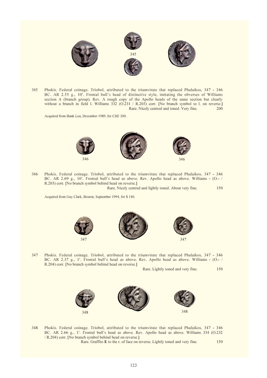 Numismatica Ars Classica Auction 55 (2010) page 124