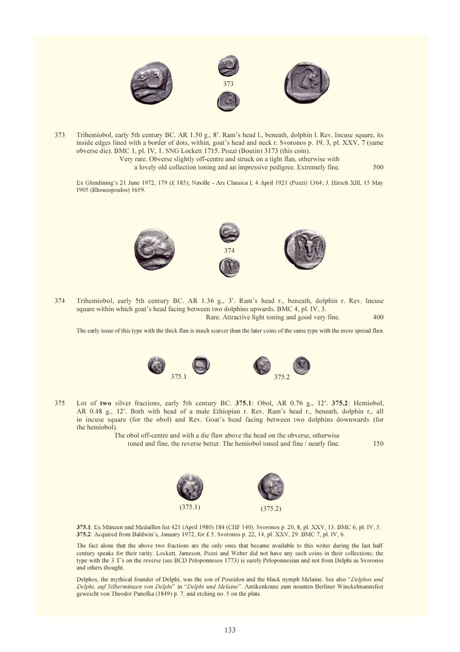 Numismatica Ars Classica Auction 55 (2010) page 134
