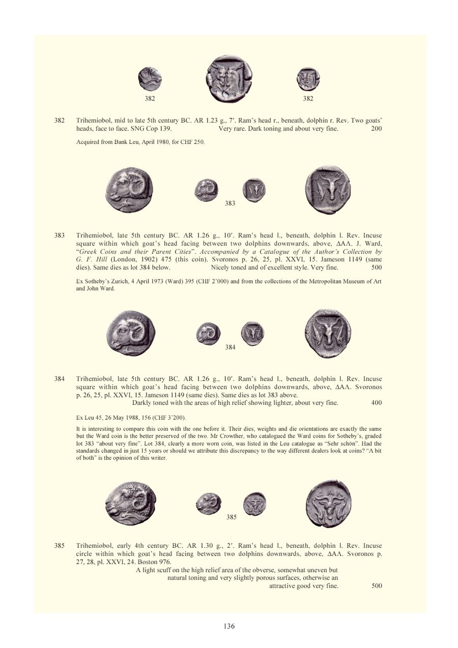 Numismatica Ars Classica Auction 55 (2010) page 137