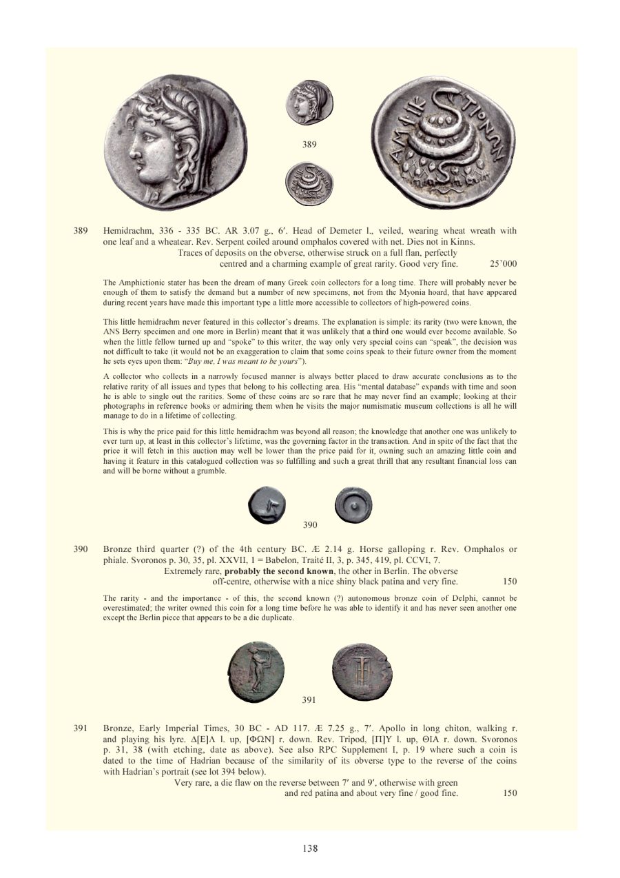 Numismatica Ars Classica Auction 55 (2010) page 139