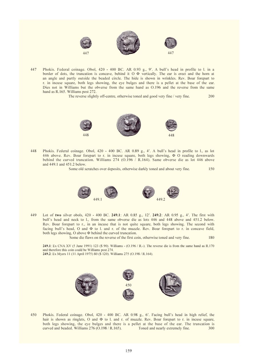 Numismatica Ars Classica Auction 55 (2010) page 160