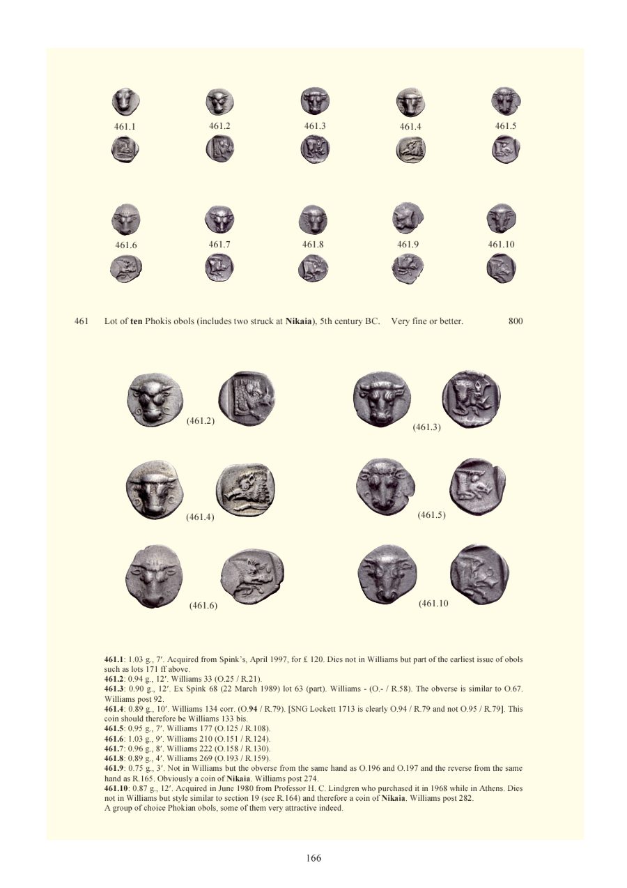 Numismatica Ars Classica Auction 55 (2010) page 167