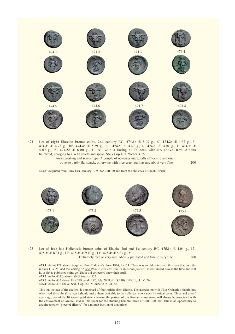 Numismatica Ars Classica Auction 55 (2010) page 180