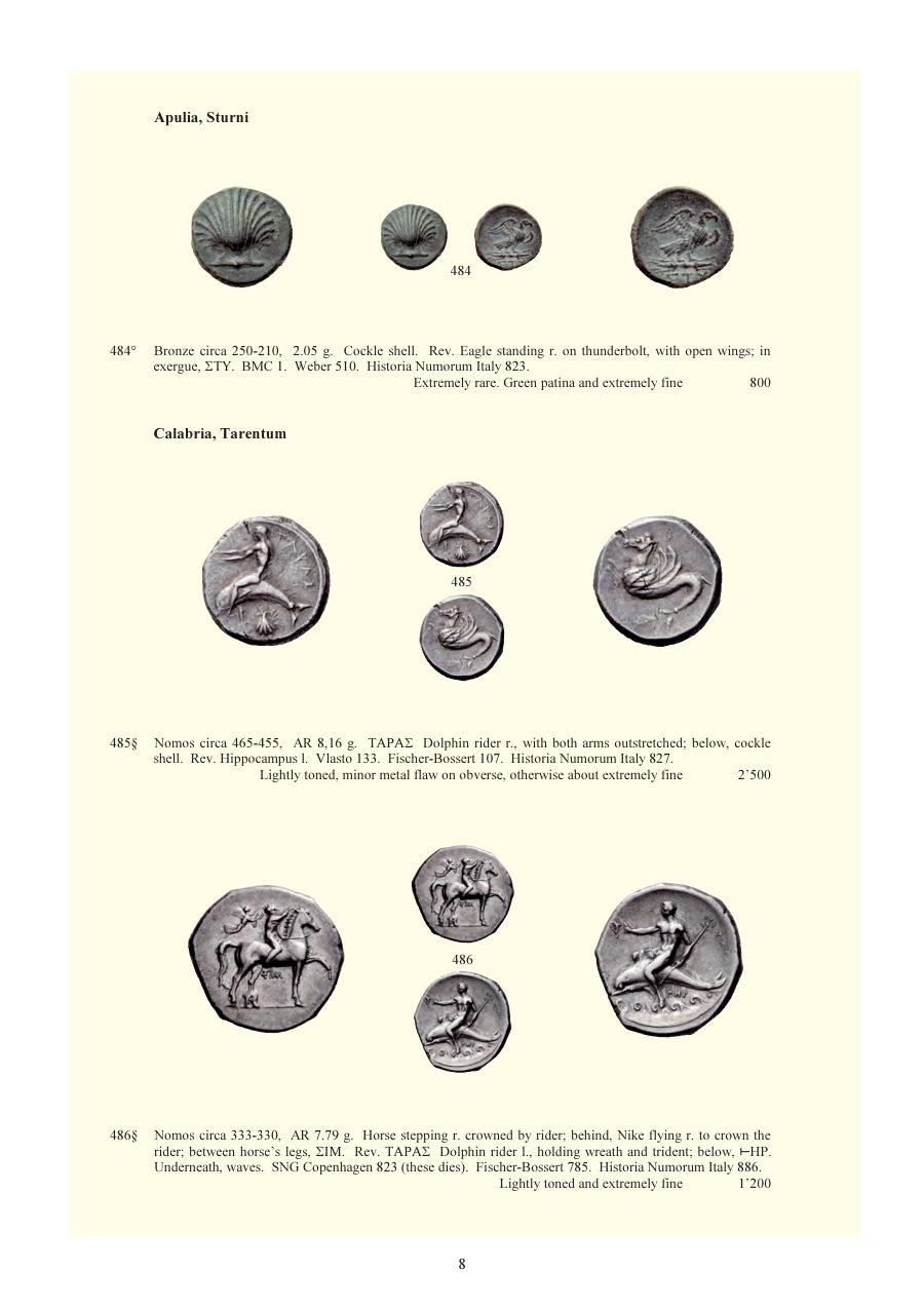 Numismatica Ars Classica Auction 59 (2011) page 9