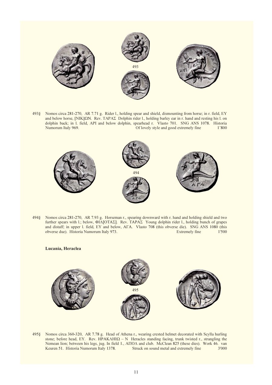 Numismatica Ars Classica Auction 59 (2011) page 12