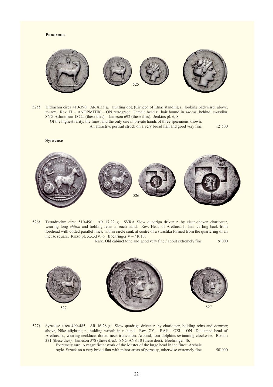 Numismatica Ars Classica Auction 59 (2011) page 23