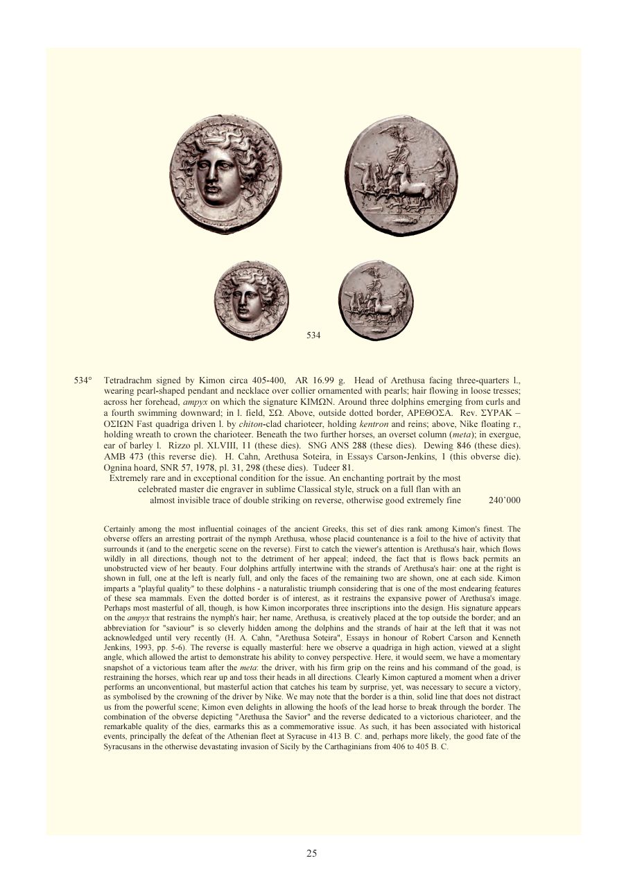 Numismatica Ars Classica Auction 59 (2011) page 26