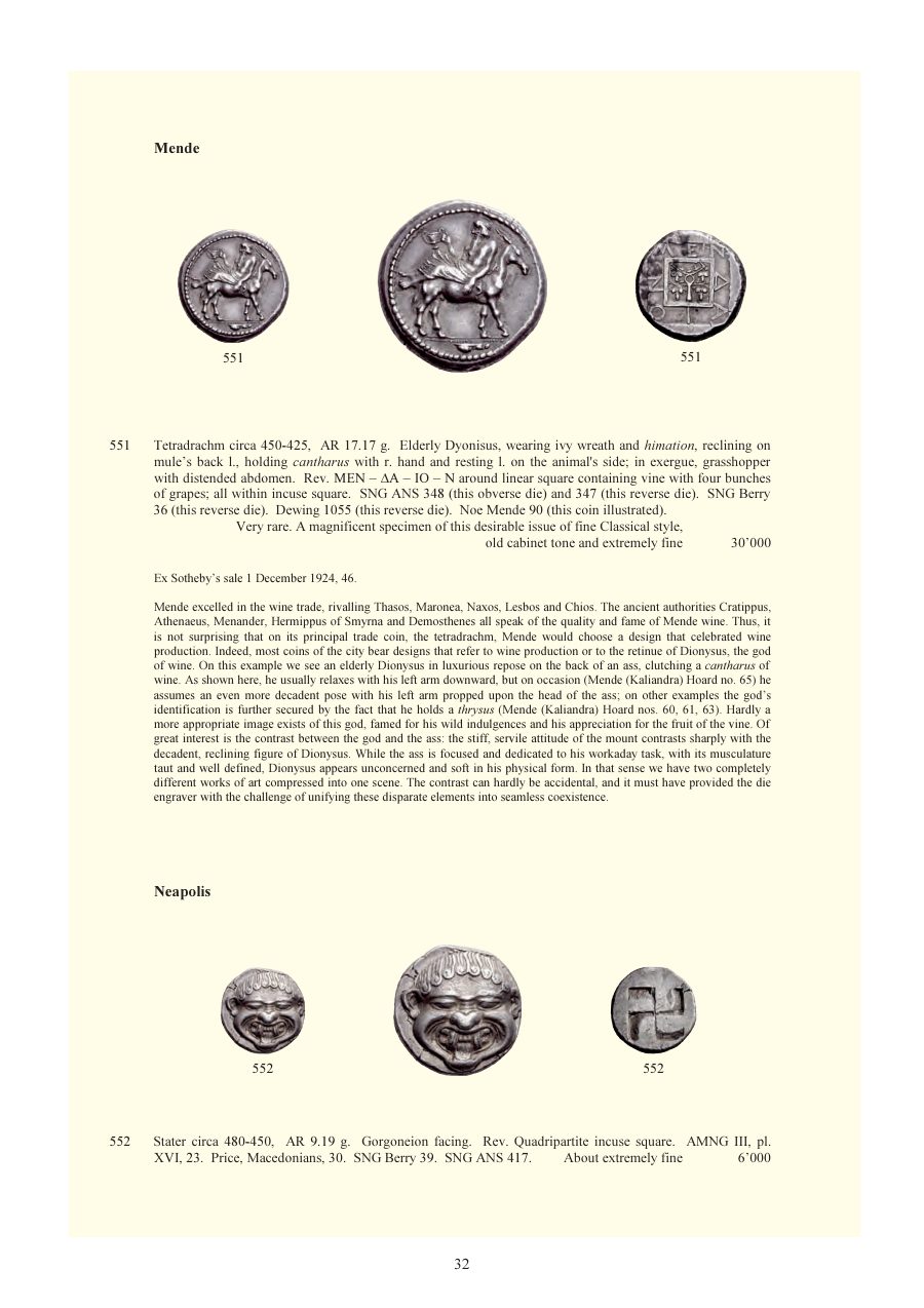Numismatica Ars Classica Auction 59 (2011) page 33