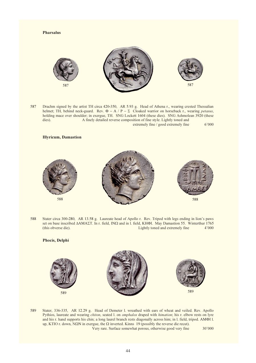 Numismatica Ars Classica Auction 59 (2011) page 45