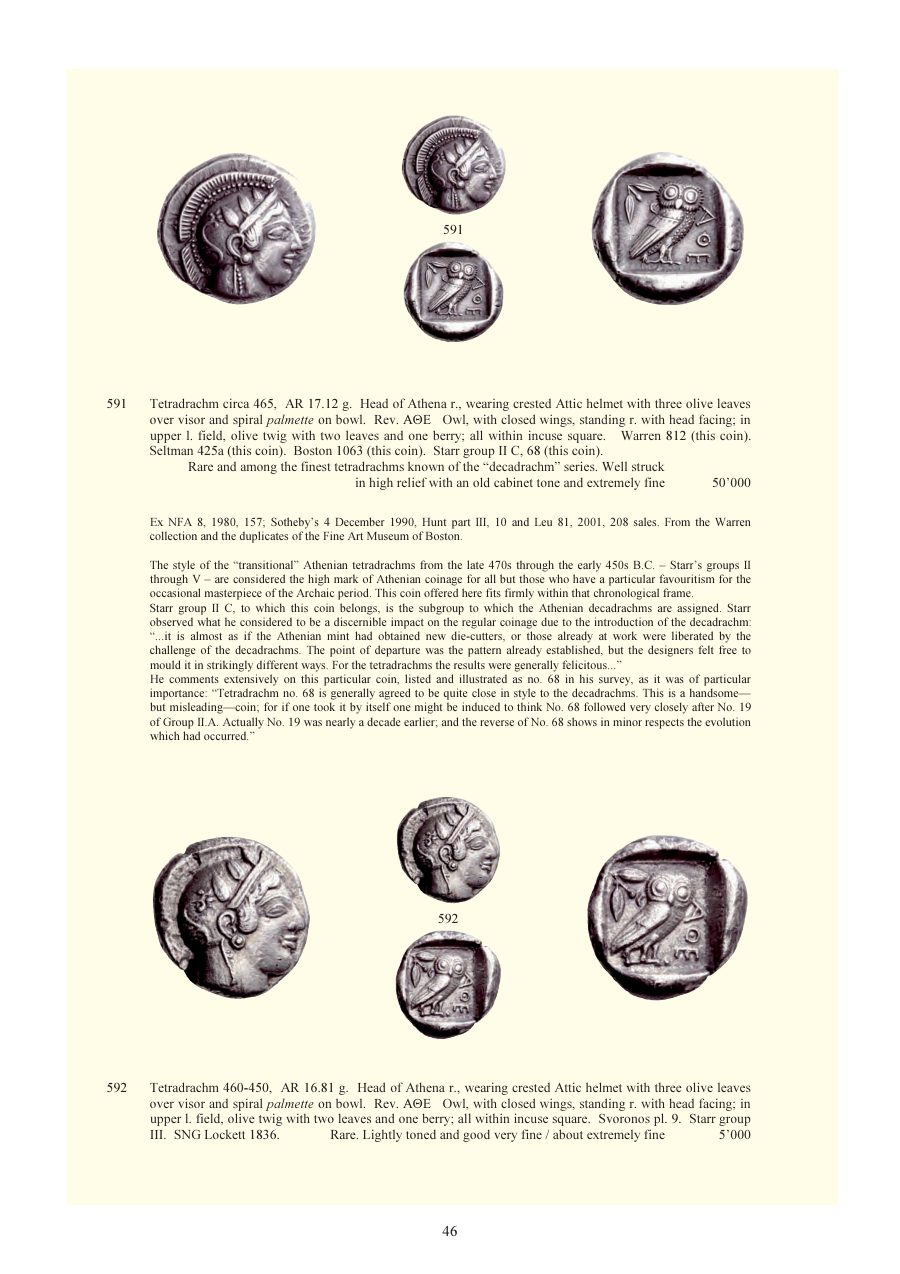 Numismatica Ars Classica Auction 59 (2011) page 47