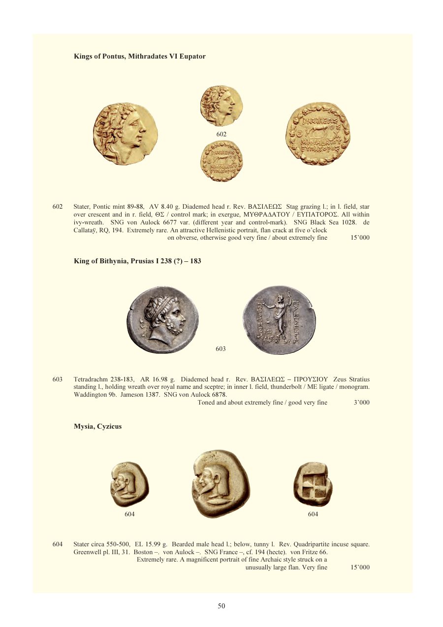 Numismatica Ars Classica Auction 59 (2011) page 51