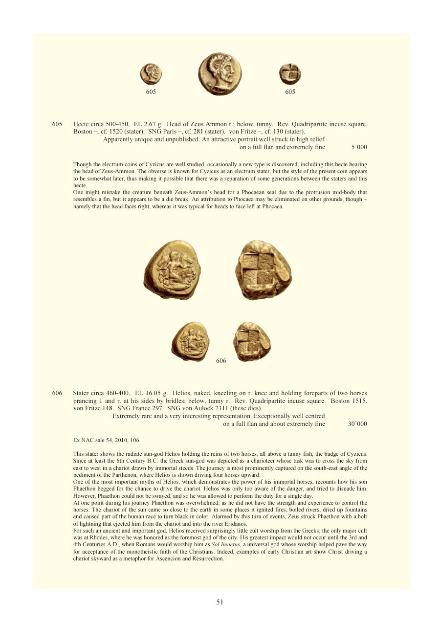 Numismatica Ars Classica Auction 59 (2011) page 52