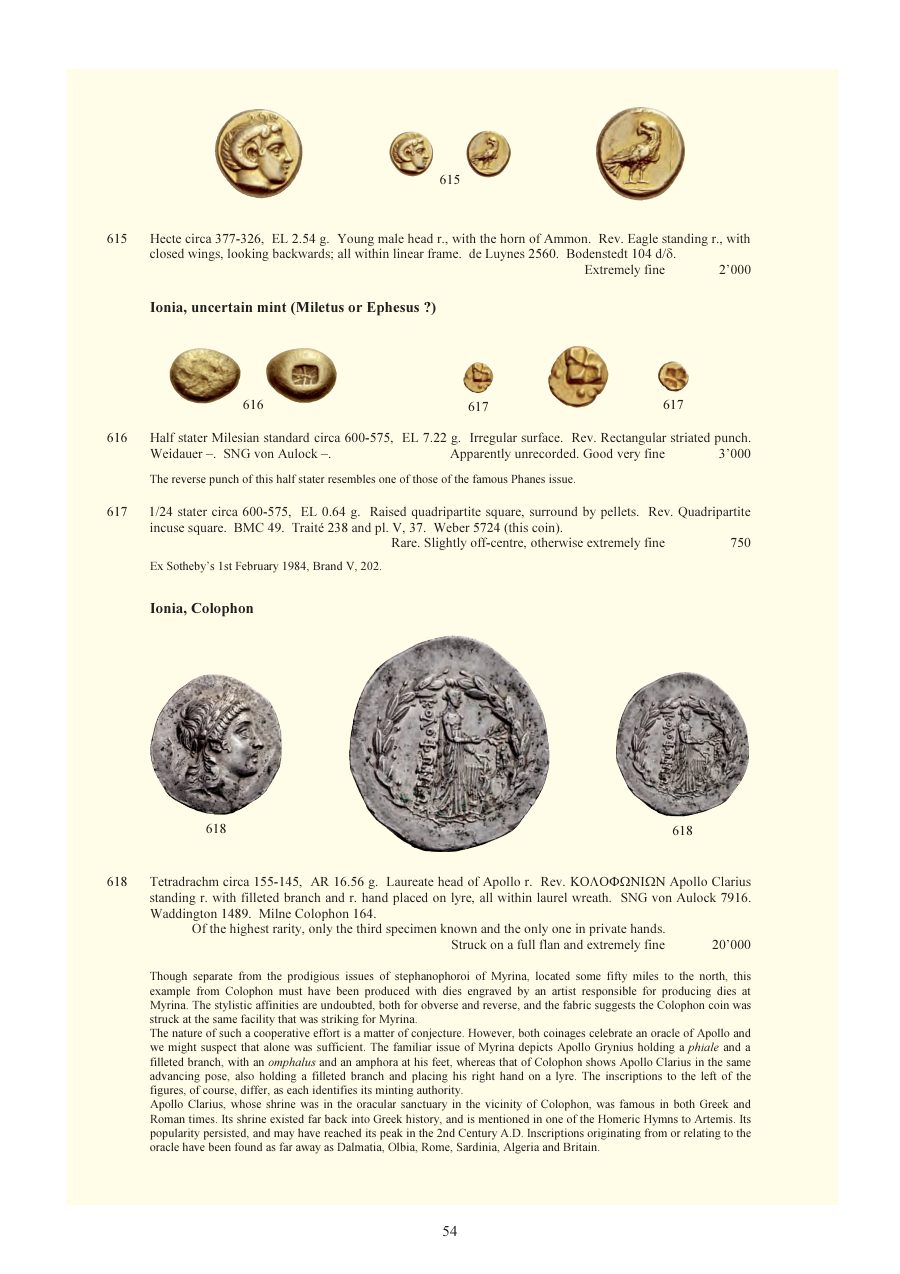 Numismatica Ars Classica Auction 59 (2011) page 55