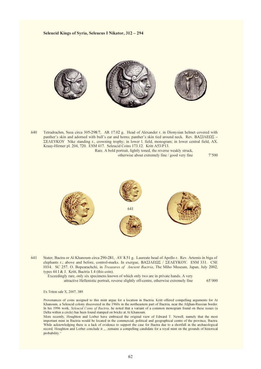 Numismatica Ars Classica Auction 59 (2011) page 63