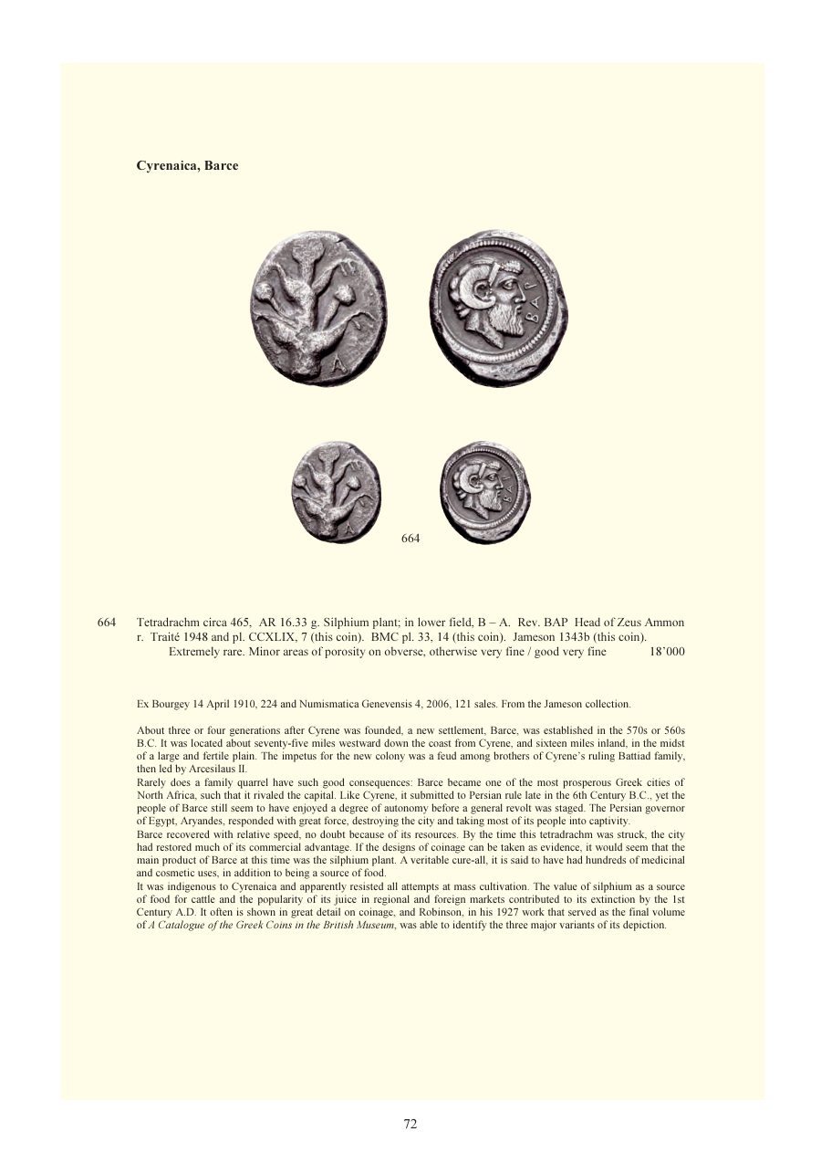 Numismatica Ars Classica Auction 59 (2011) page 73