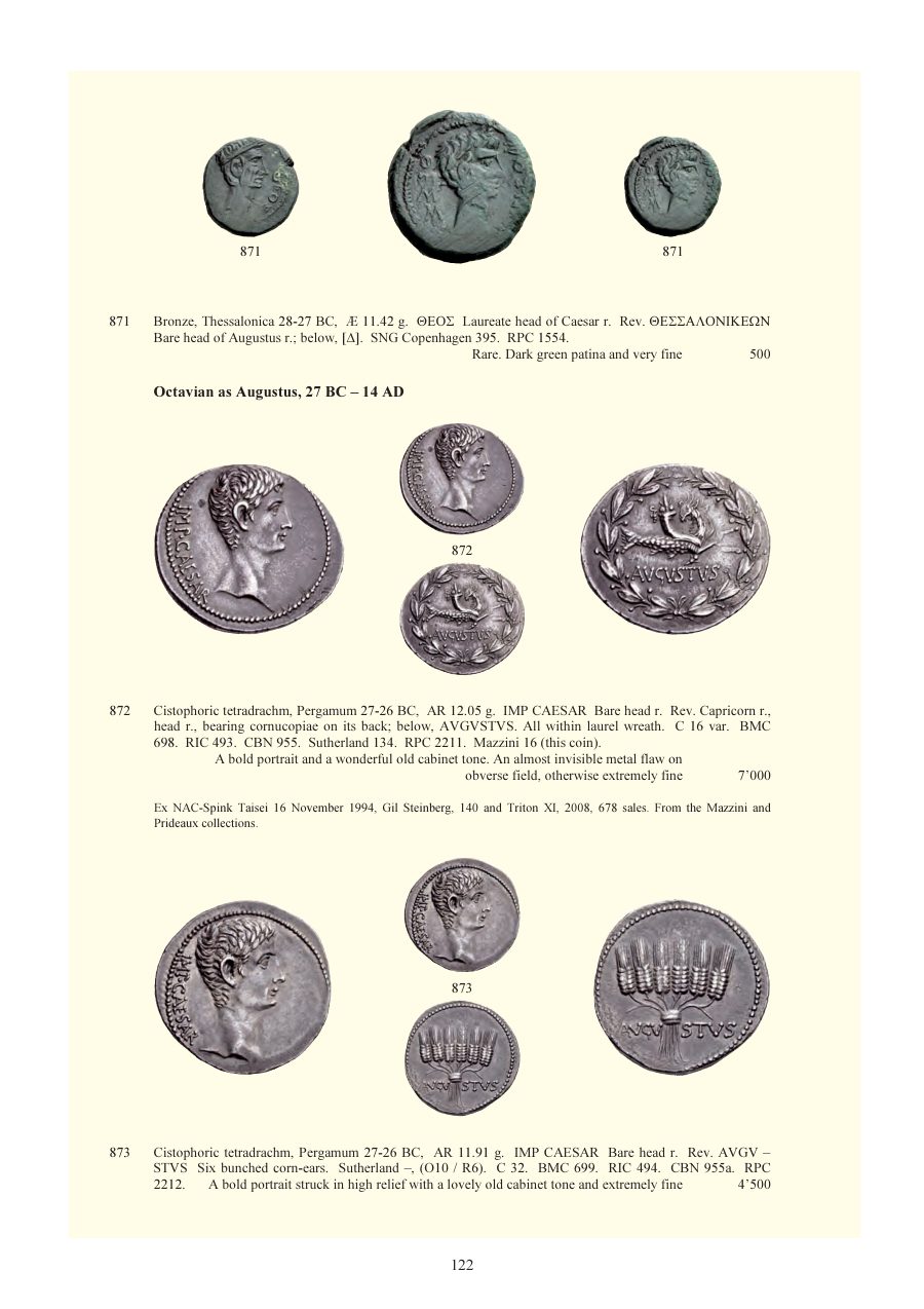 Numismatica Ars Classica Auction 59 (2011) page 123