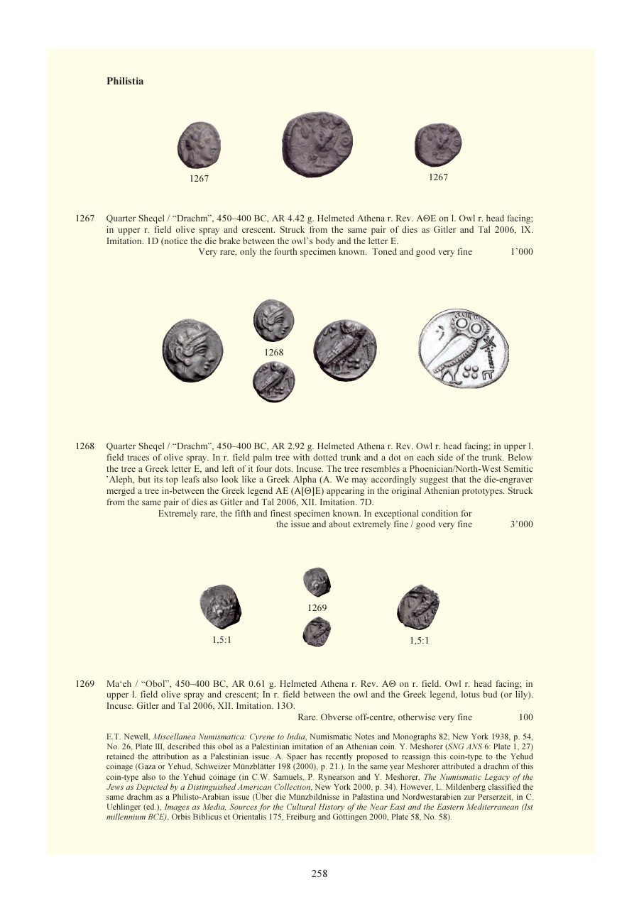Numismatica Ars Classica Auction 59 (2011) page 259