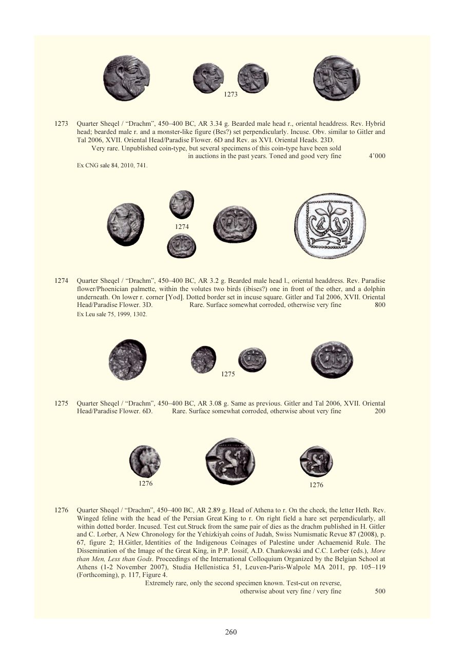 Numismatica Ars Classica Auction 59 (2011) page 261