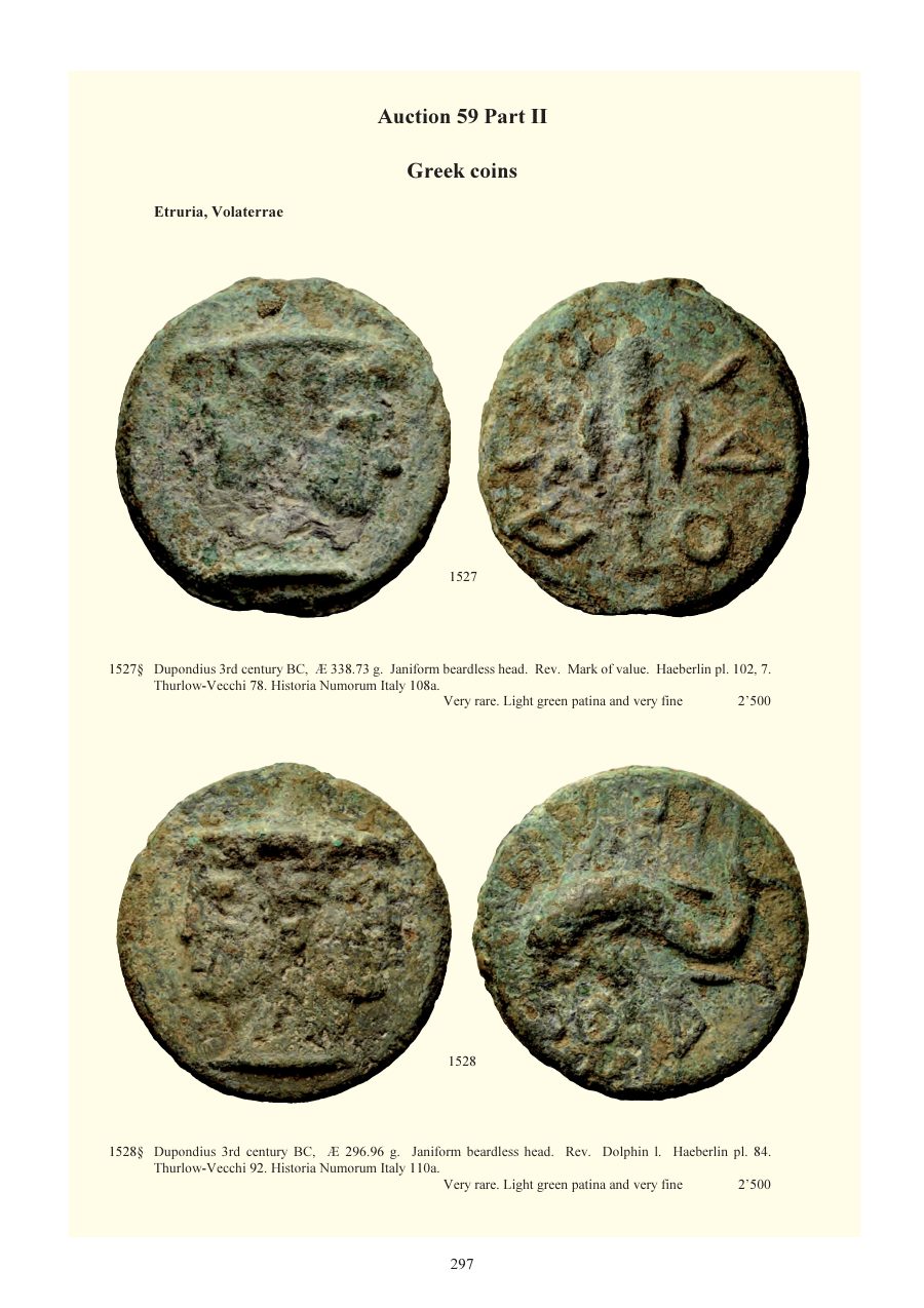 Numismatica Ars Classica Auction 59 (2011) page 298