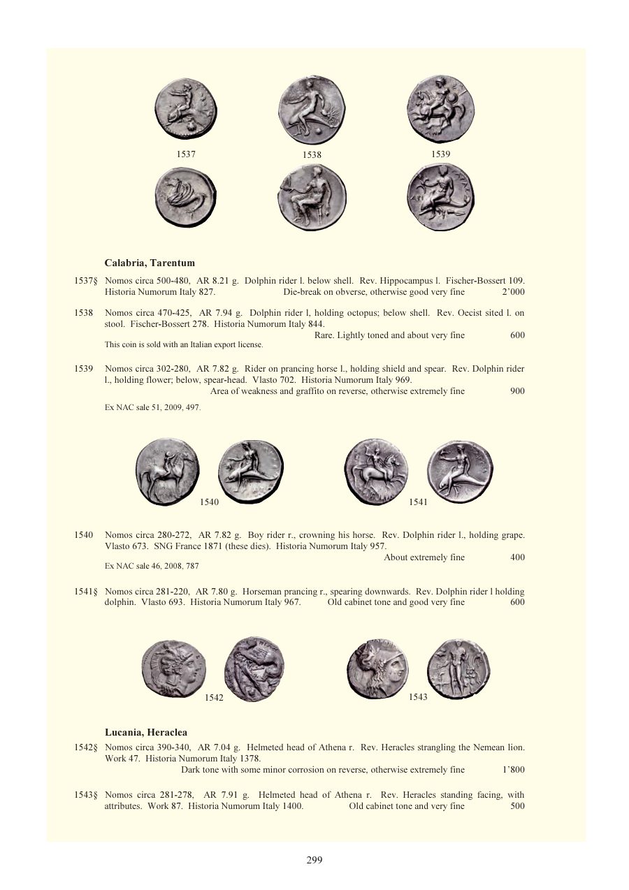 Numismatica Ars Classica Auction 59 (2011) page 300