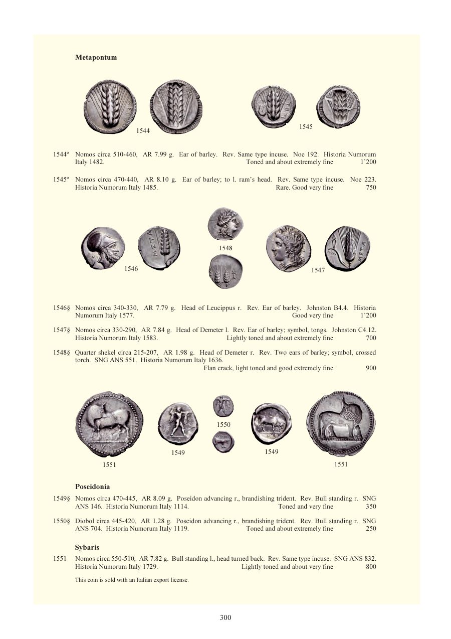 Numismatica Ars Classica Auction 59 (2011) page 301