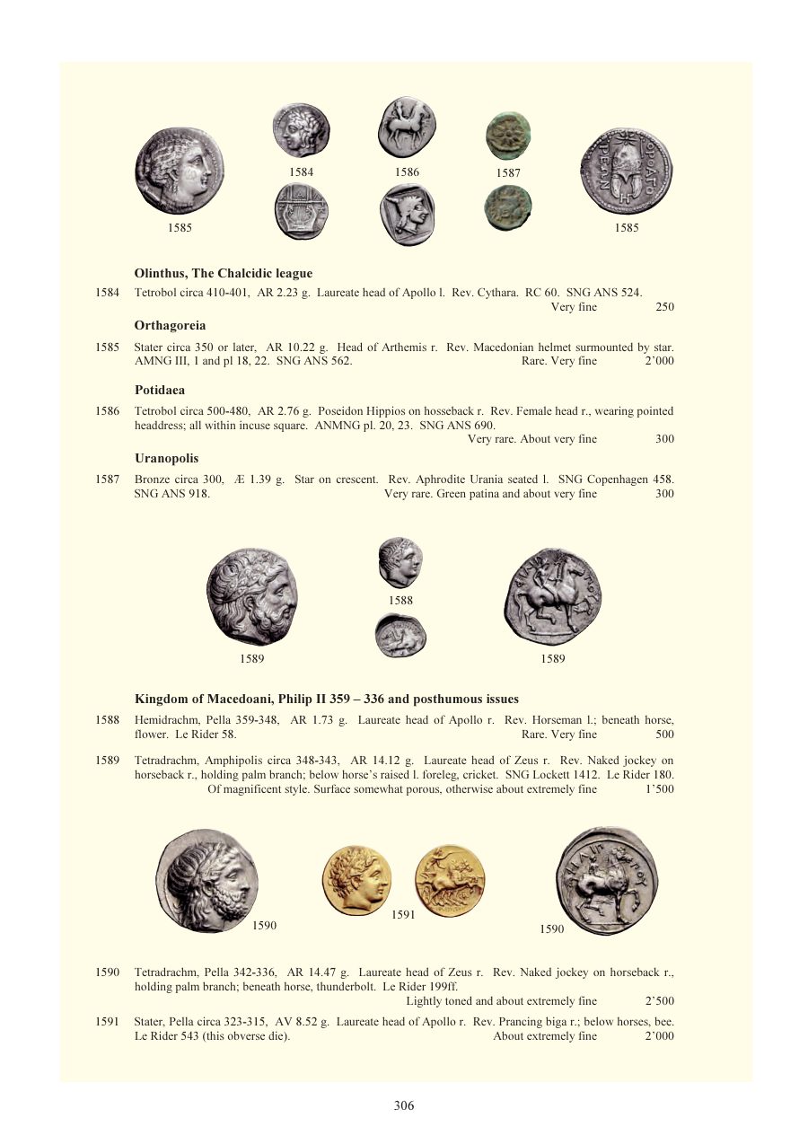 Numismatica Ars Classica Auction 59 (2011) page 307