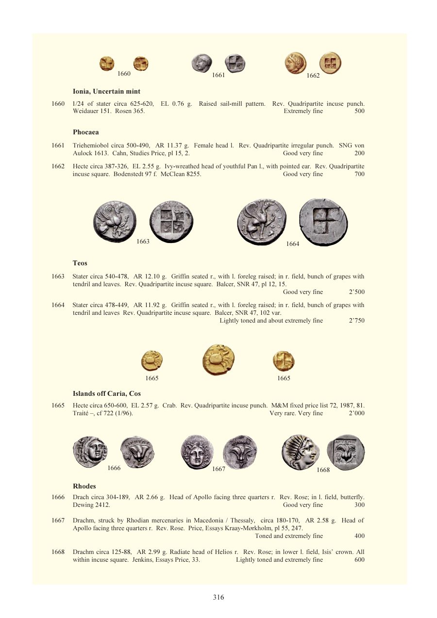 Numismatica Ars Classica Auction 59 (2011) page 317