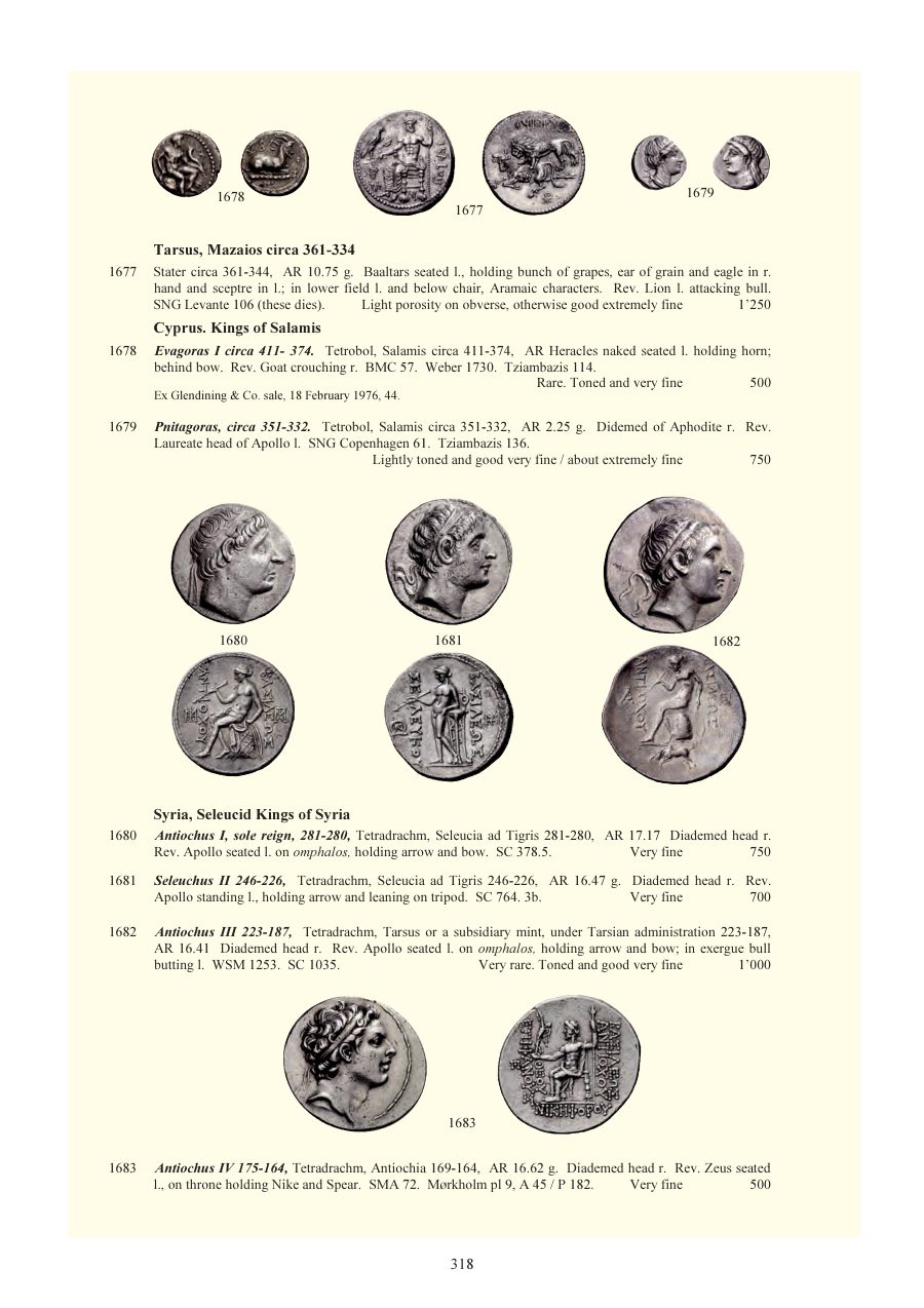 Numismatica Ars Classica Auction 59 (2011) page 319
