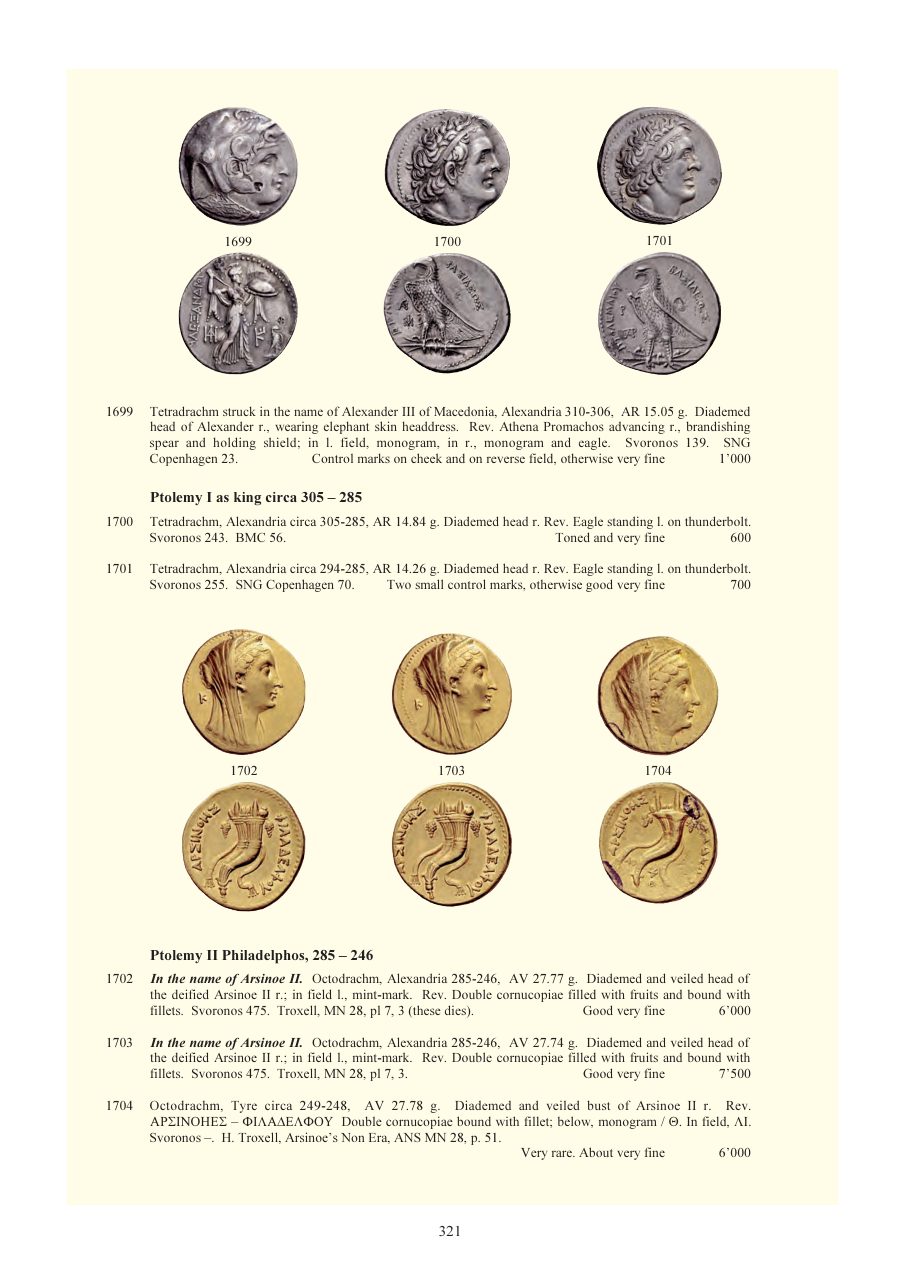 Numismatica Ars Classica Auction 59 (2011) page 322