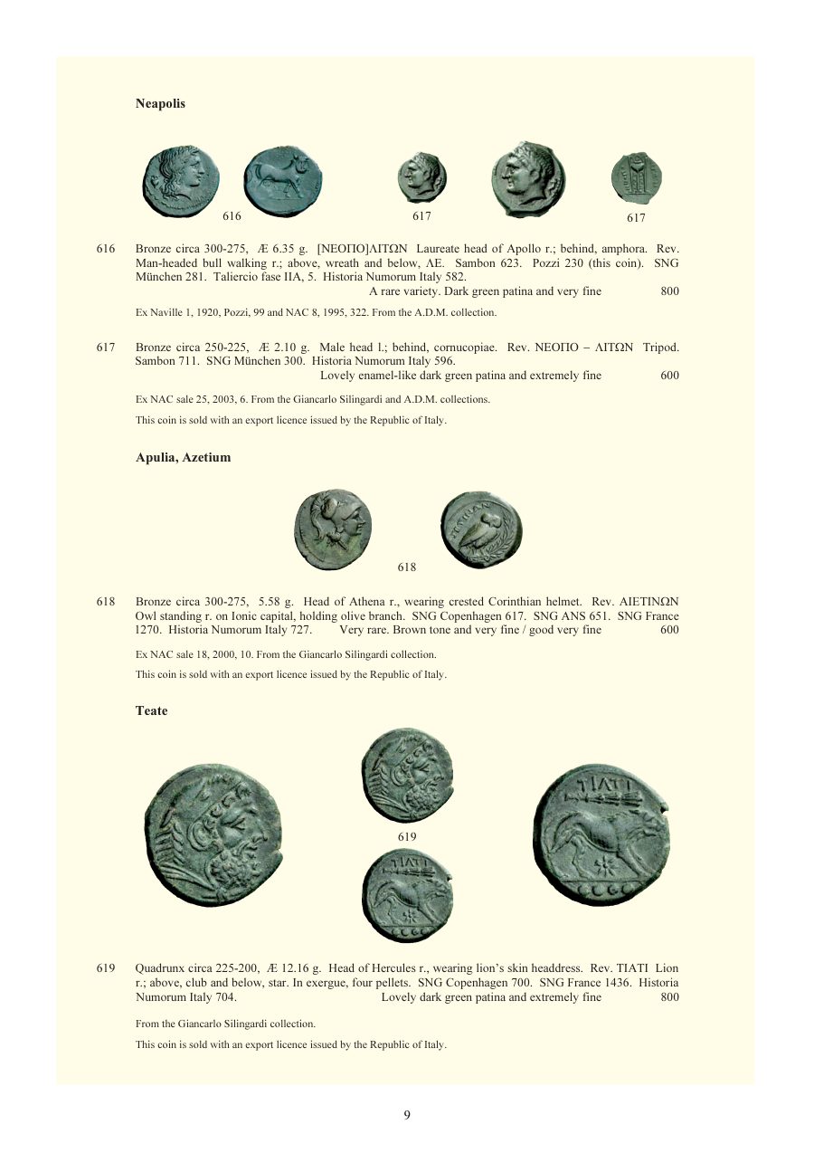 Numismatica Ars Classica Auction 64 (2012) page 10