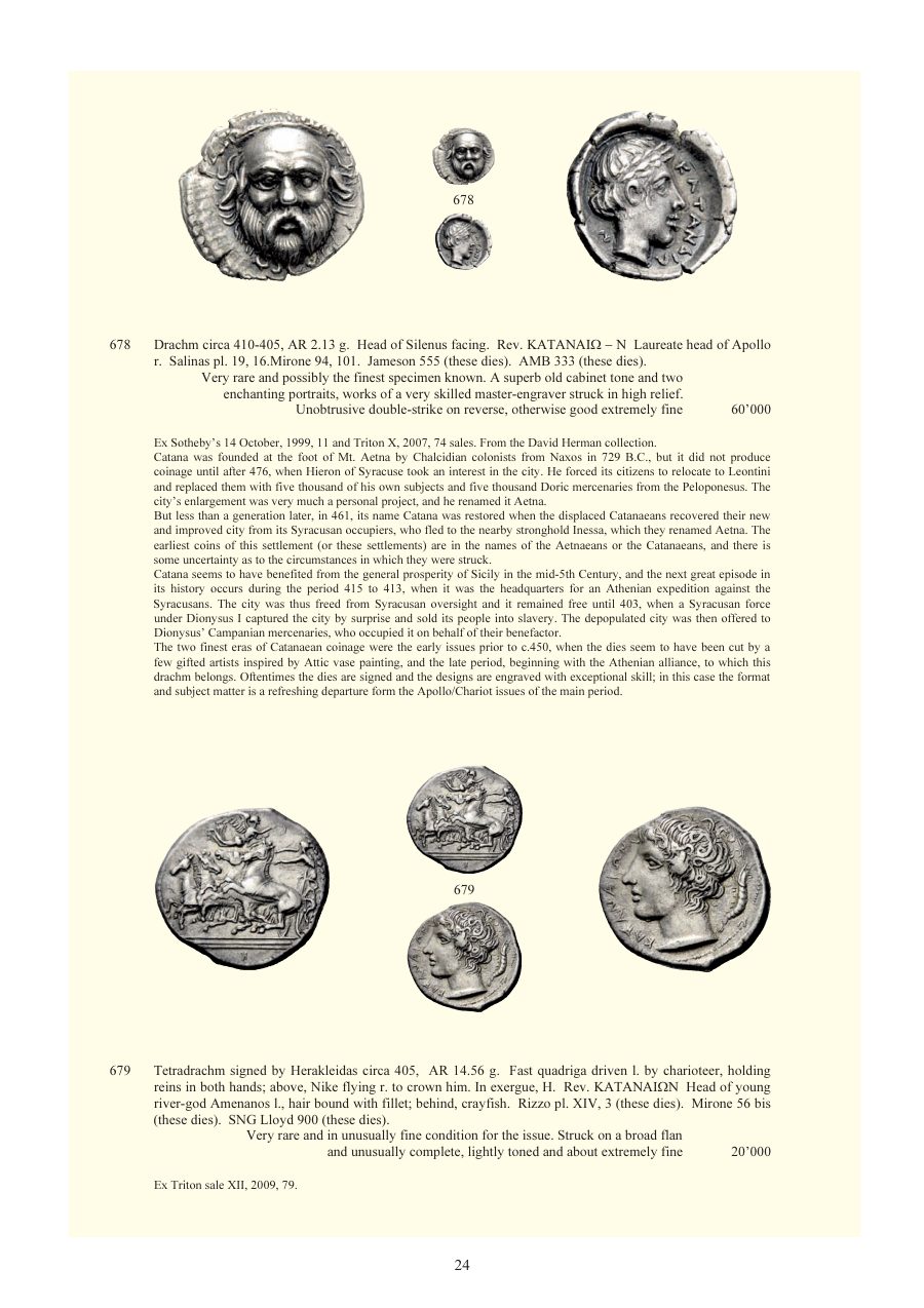 Numismatica Ars Classica Auction 64 (2012) page 25