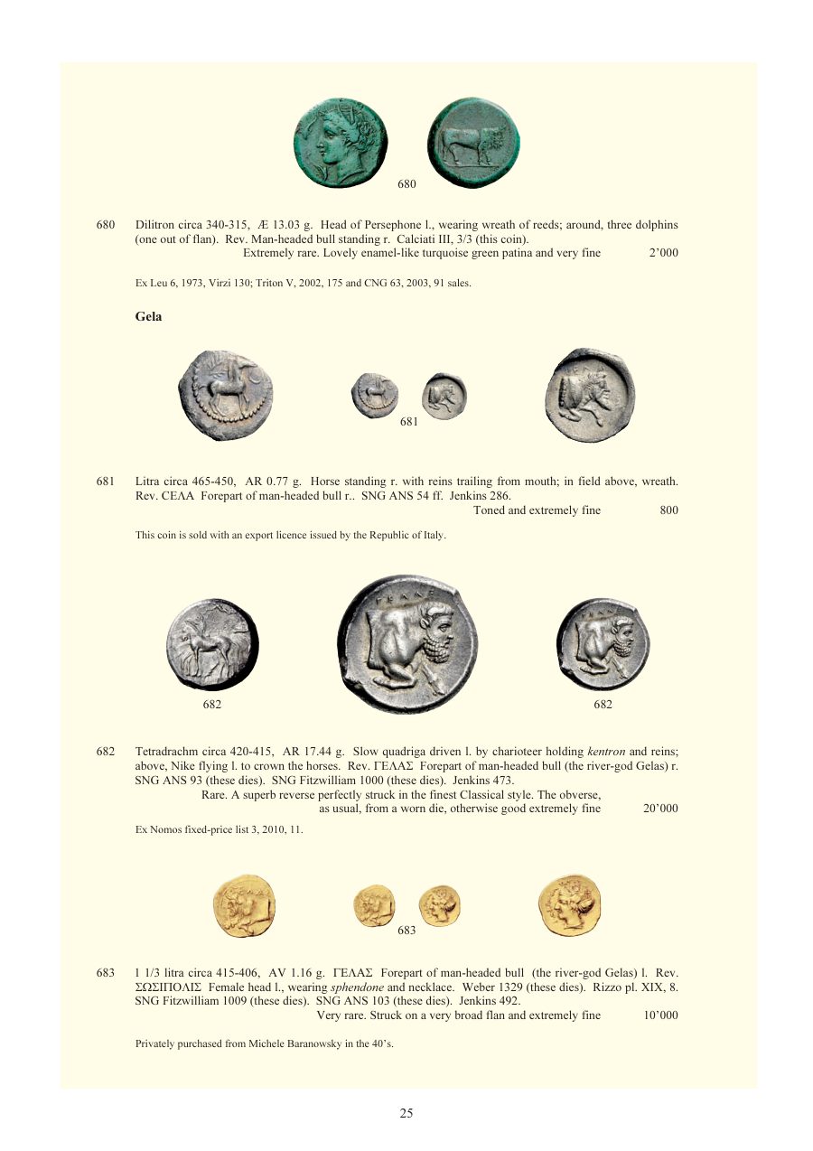 Numismatica Ars Classica Auction 64 (2012) page 26