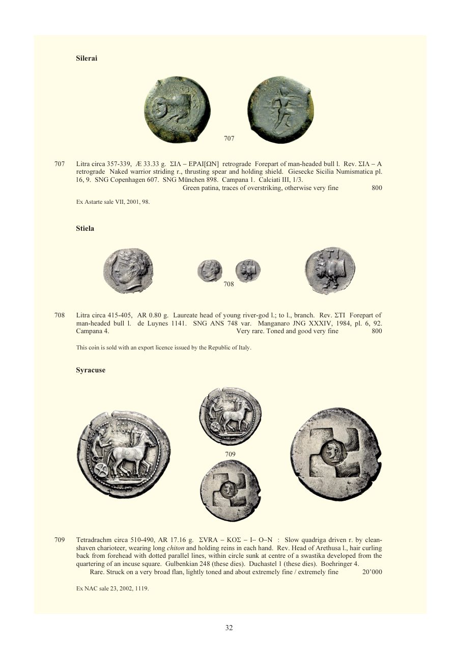 Numismatica Ars Classica Auction 64 (2012) page 33