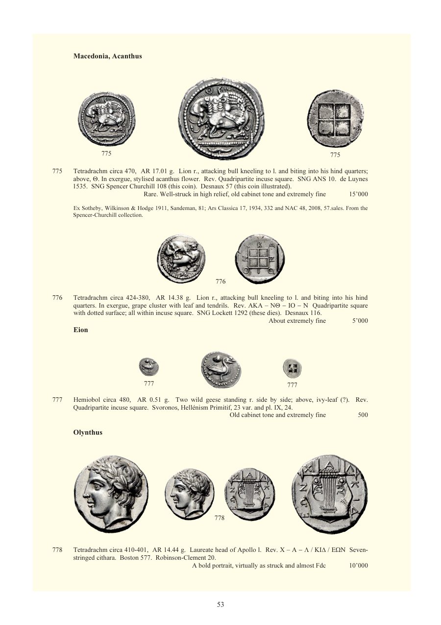 Numismatica Ars Classica Auction 64 (2012) page 54