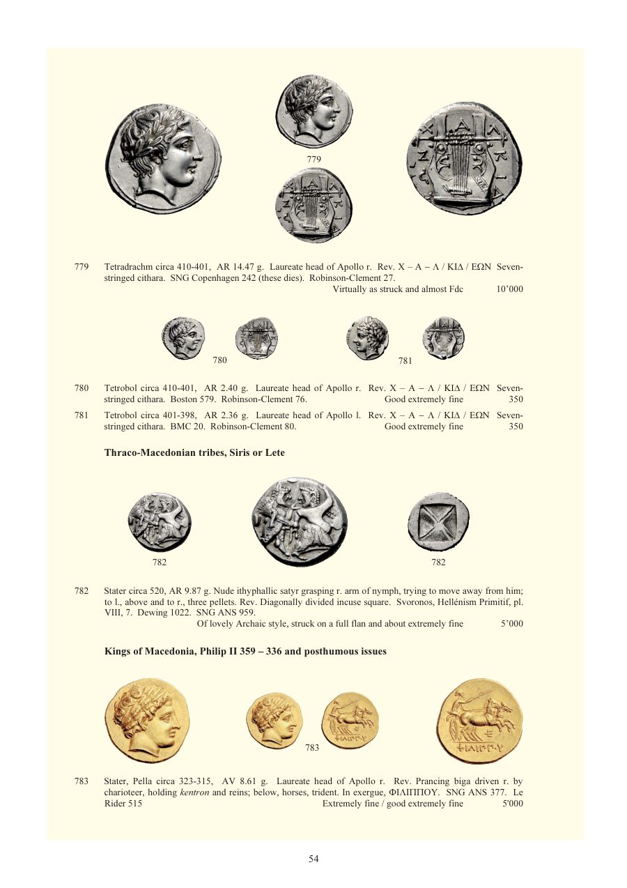 Numismatica Ars Classica Auction 64 (2012) page 55
