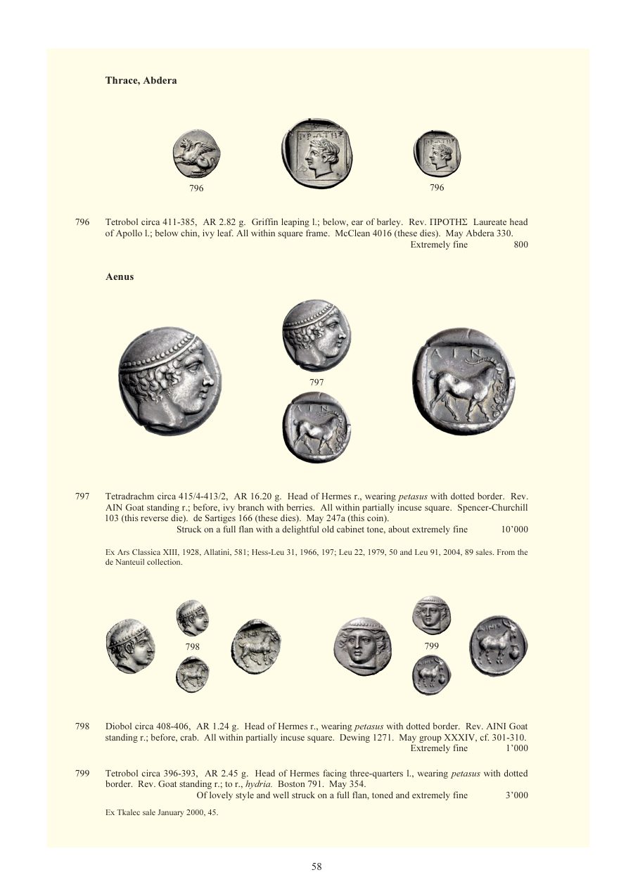 Numismatica Ars Classica Auction 64 (2012) page 59