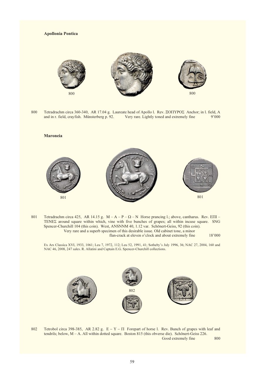 Numismatica Ars Classica Auction 64 (2012) page 60