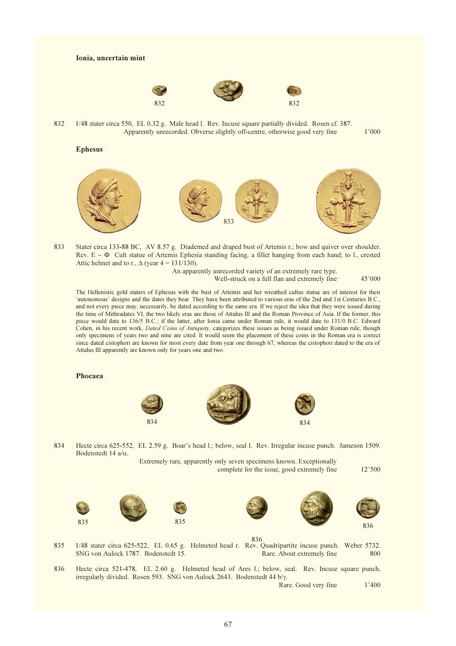 Numismatica Ars Classica Auction 64 (2012) page 68