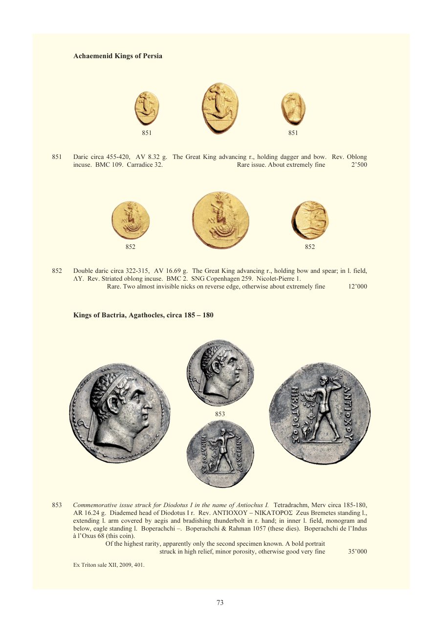 Numismatica Ars Classica Auction 64 (2012) page 74