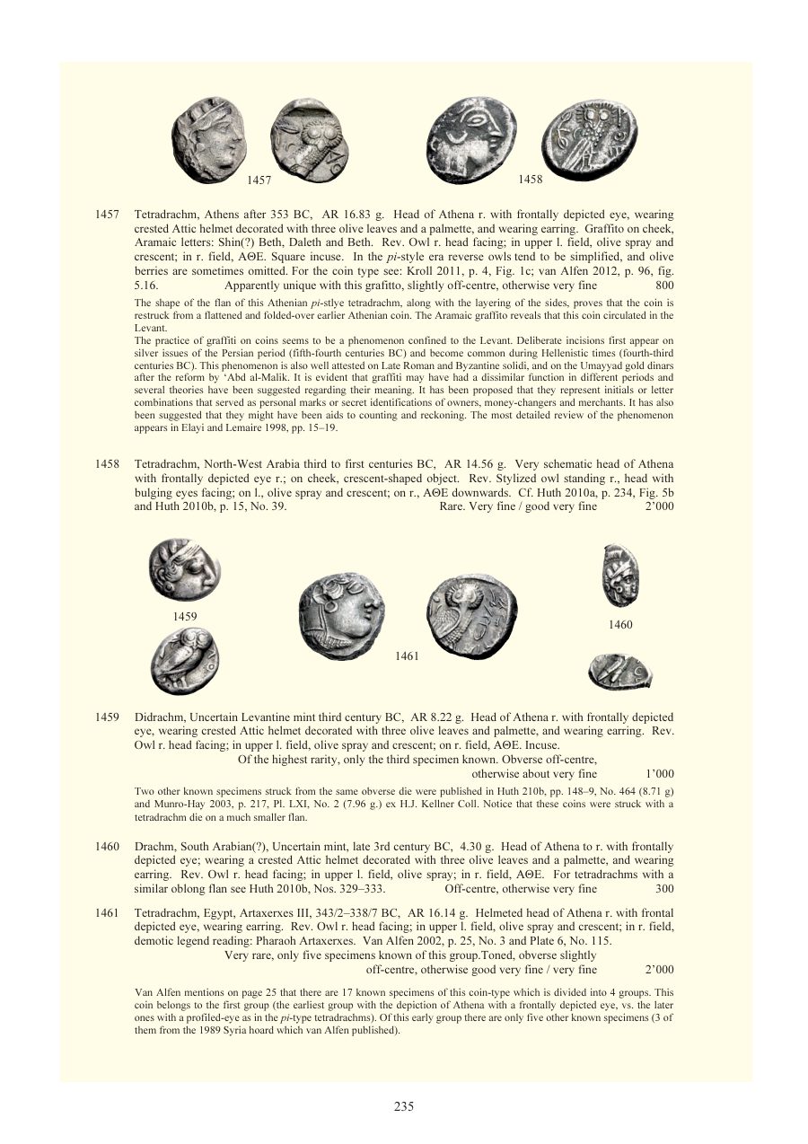 Numismatica Ars Classica Auction 64 (2012) page 236
