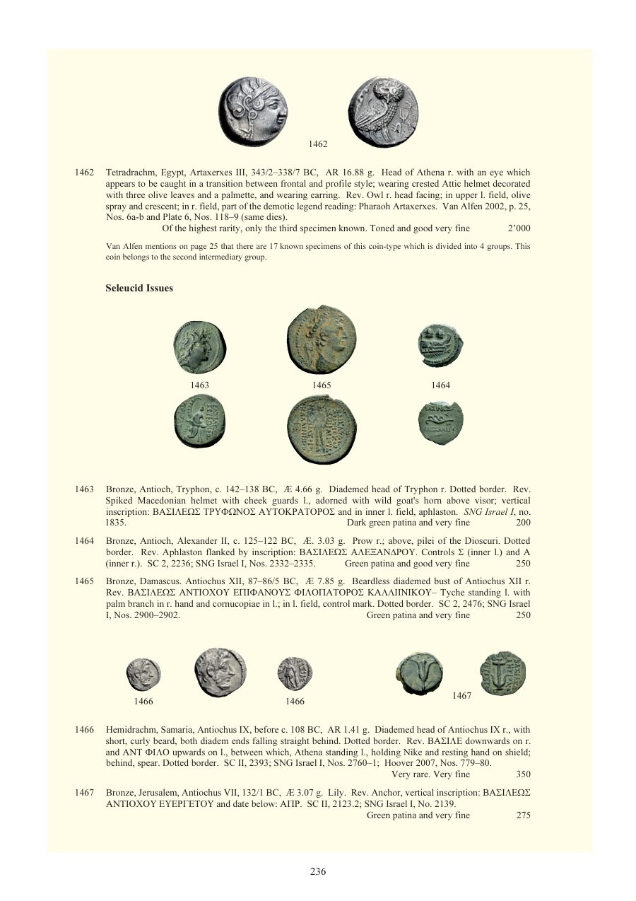 Numismatica Ars Classica Auction 64 (2012) page 237