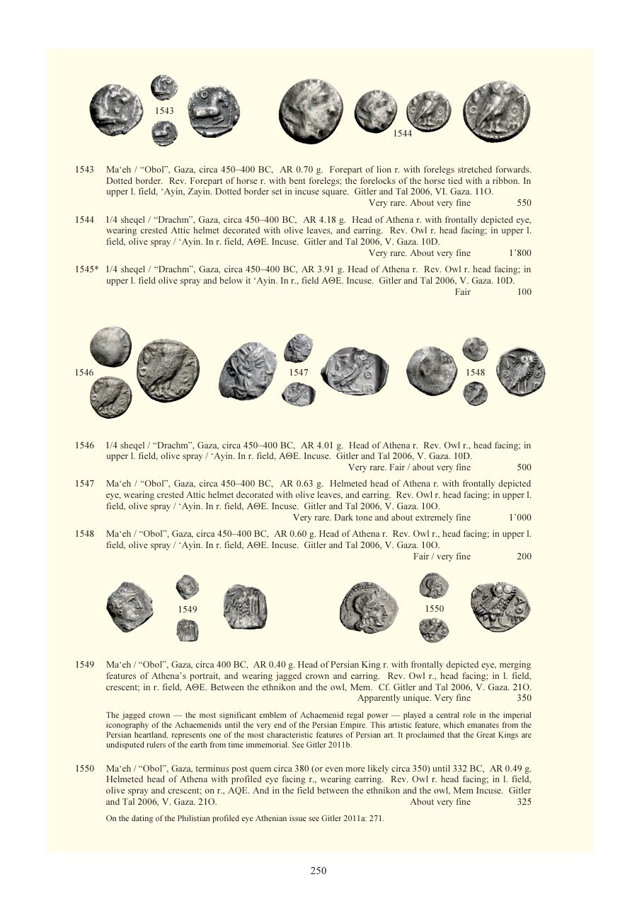 Numismatica Ars Classica Auction 64 (2012) page 251