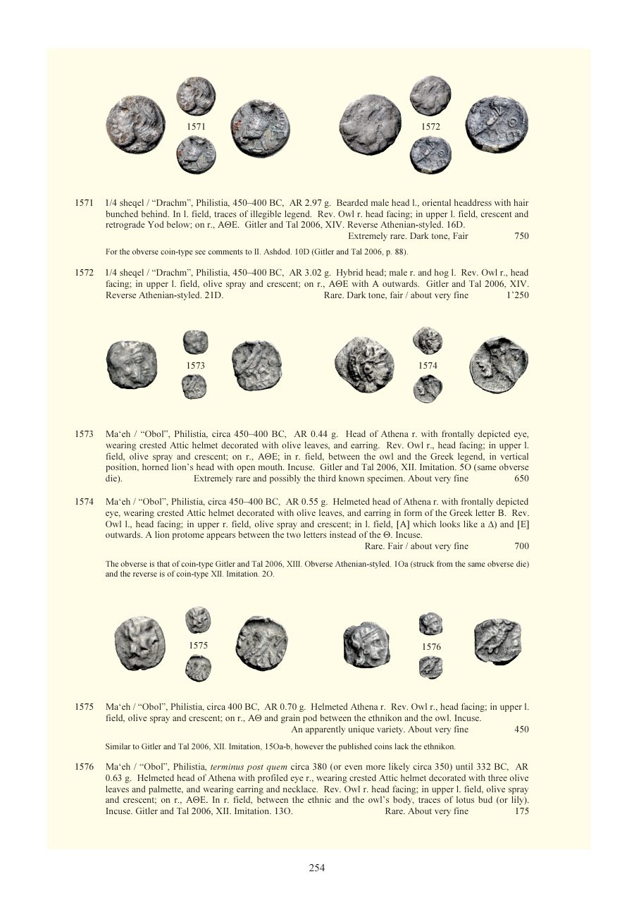 Numismatica Ars Classica Auction 64 (2012) page 255