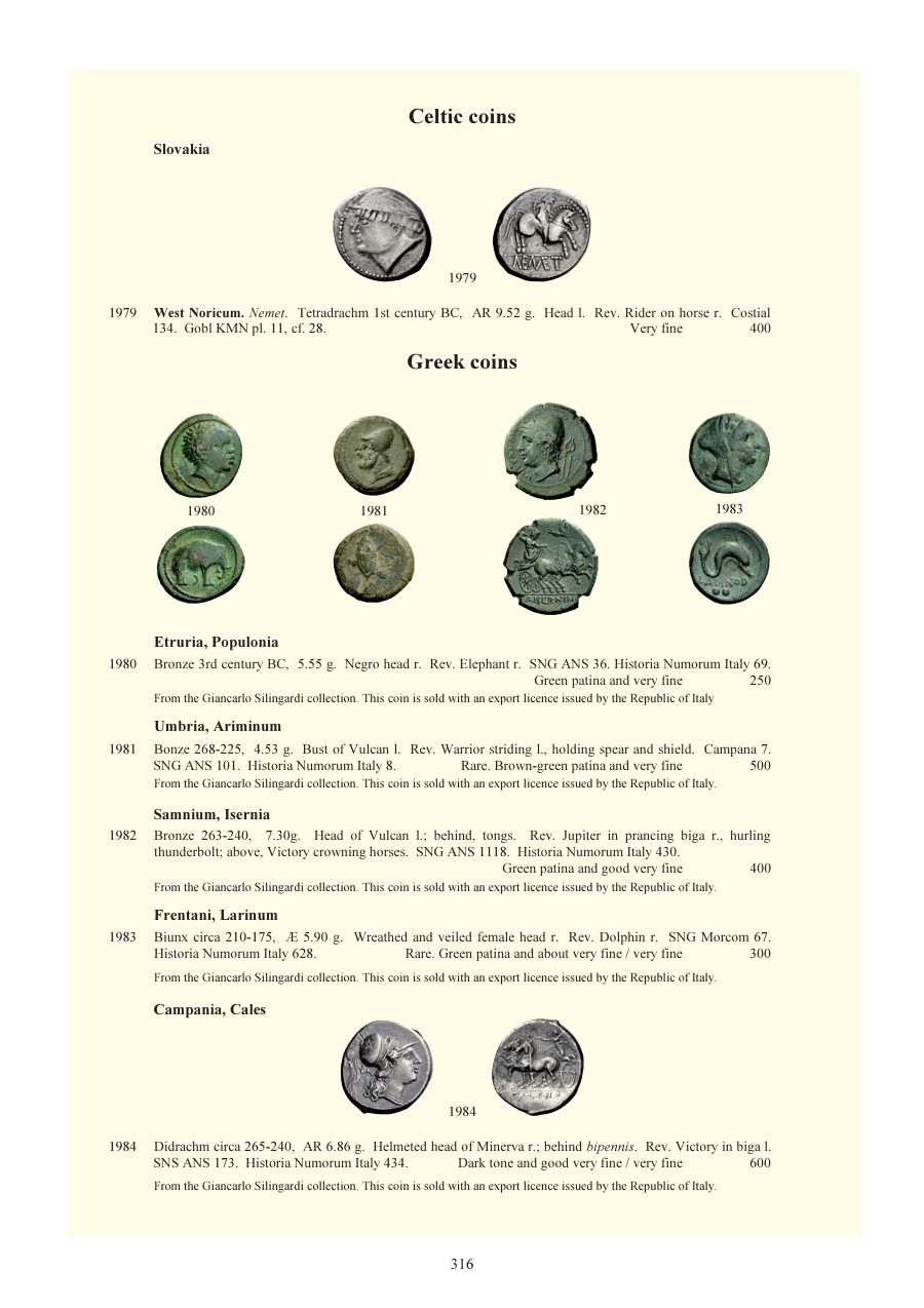 Numismatica Ars Classica Auction 64 (2012) page 317
