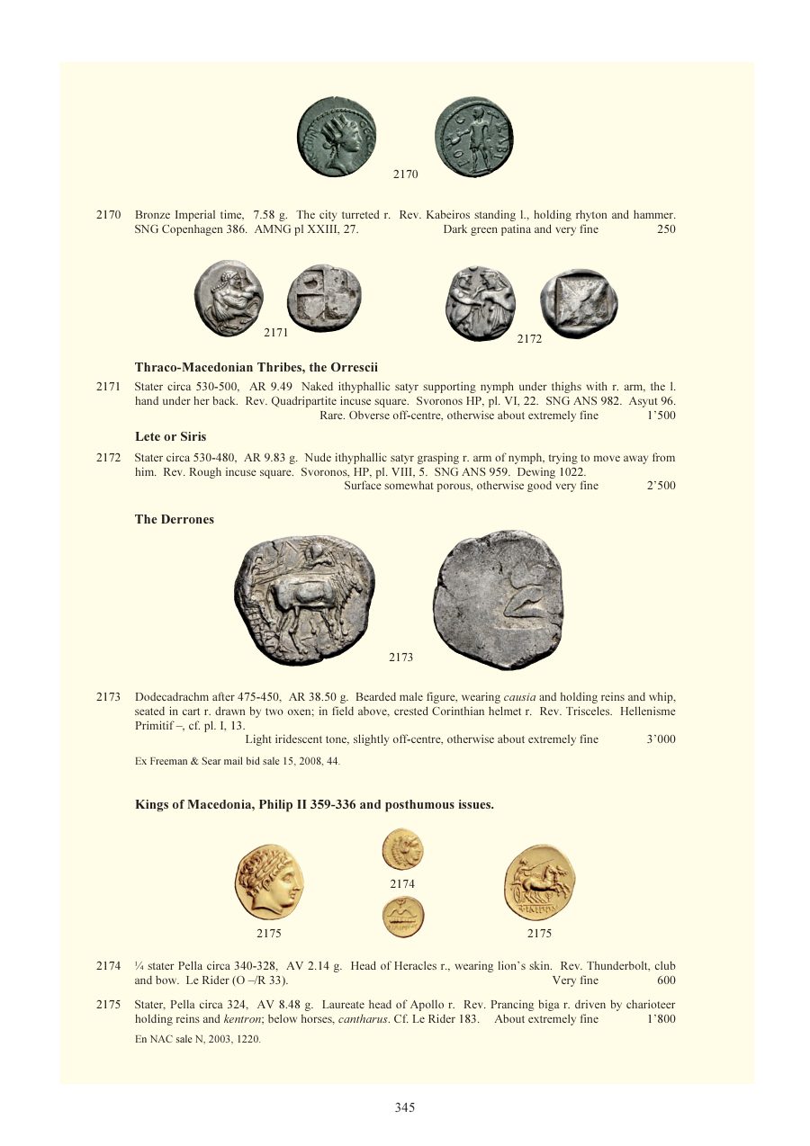 Numismatica Ars Classica Auction 64 (2012) page 346
